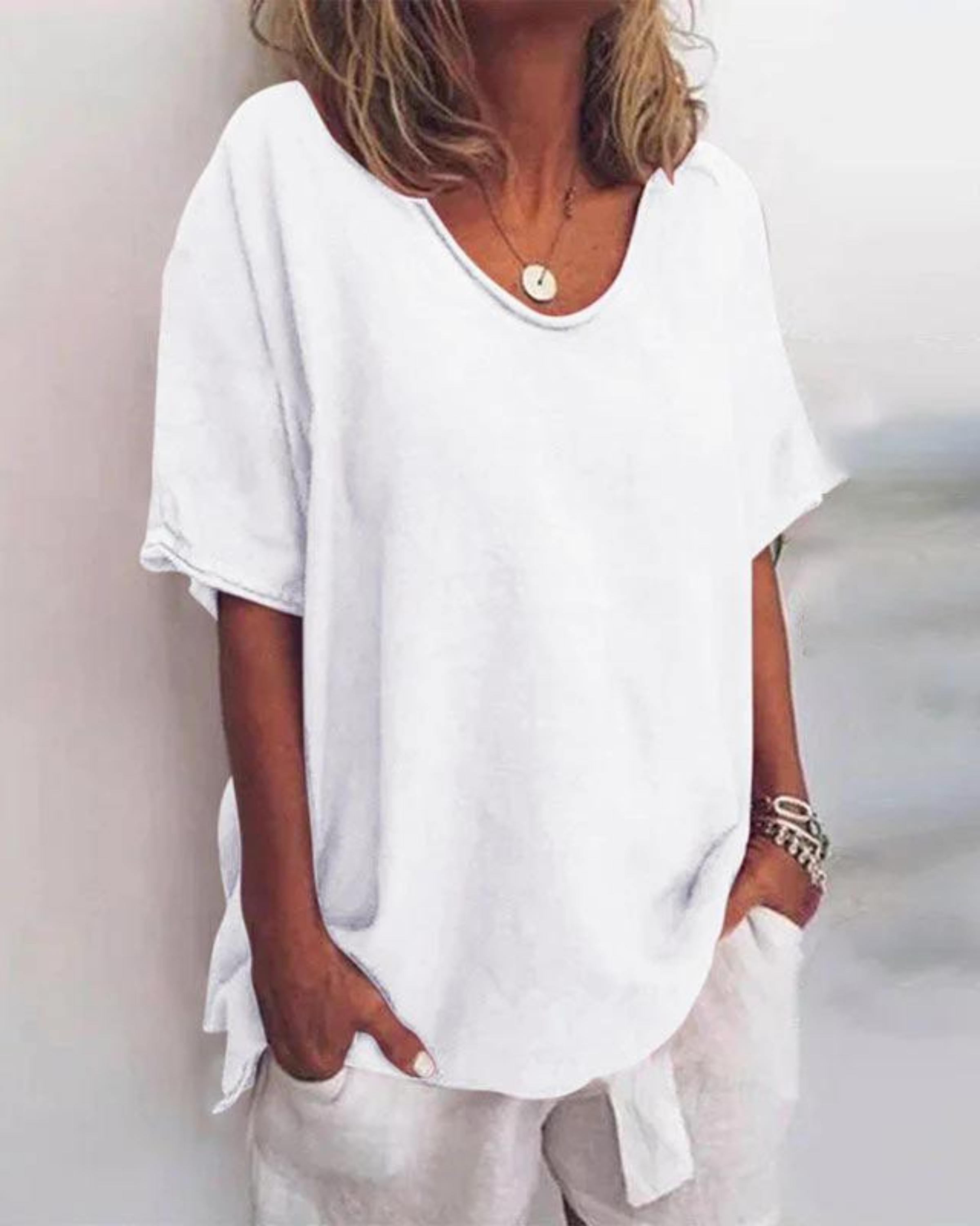 BEA - Blusa Larga Confortevole