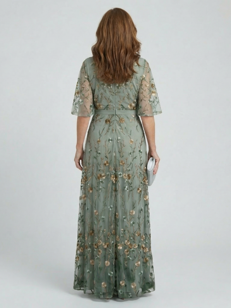 Selora | Abito Maxi Flow con Scollo Halter