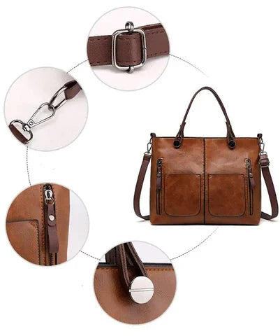 SYDNEY – Borsa a Mano Premium dal Design Raffinato