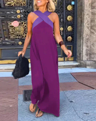 Quirine™ | Abito Maxi con Chiusura a Incrocio