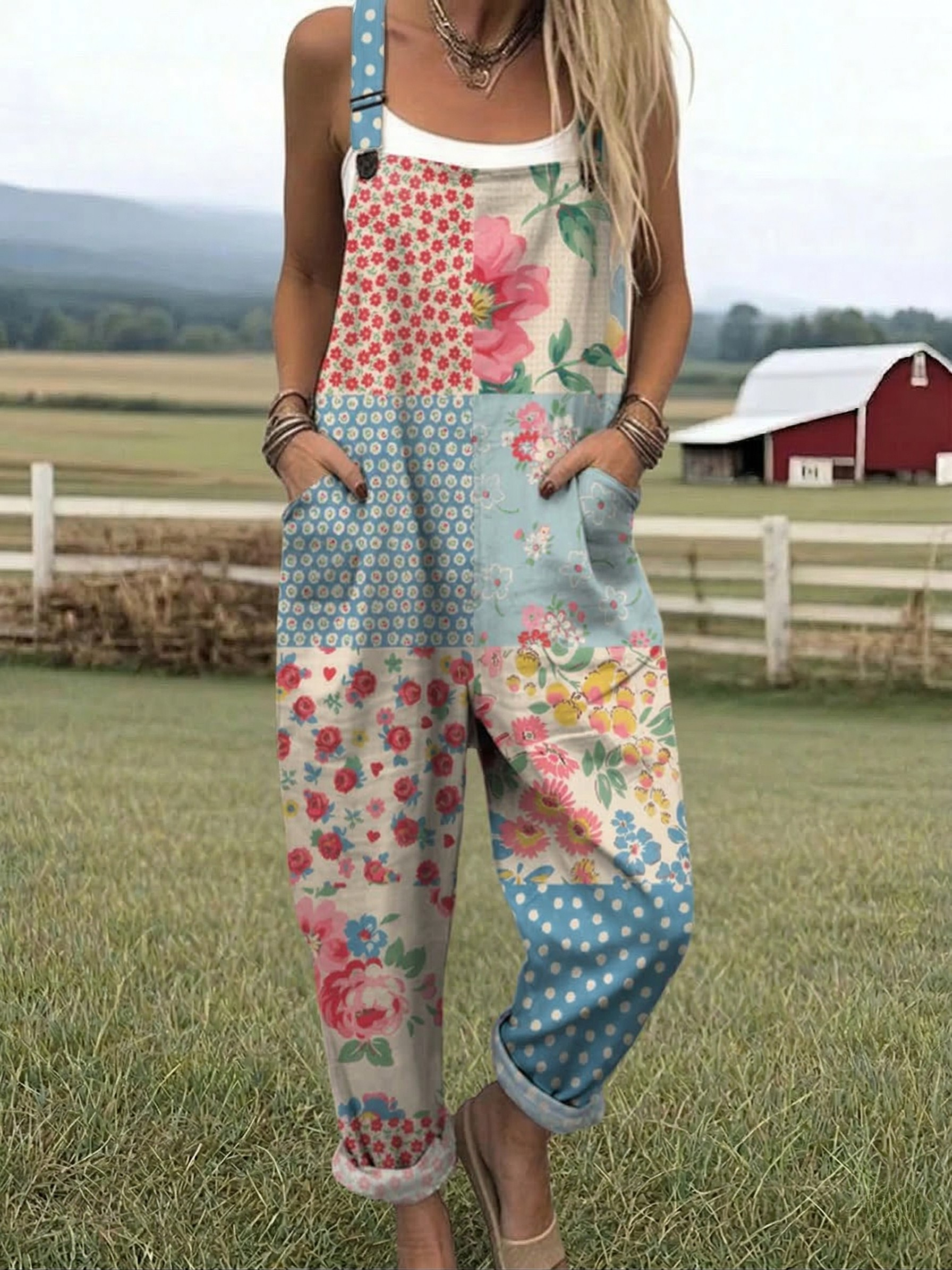 Frigg | Mono Patchwork de Flores
